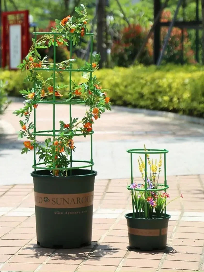 Green Plant Support Pile Frame Greenhouse Arrangement Semicircle Fixed Rod Indoor Flower Plants Vine Climbing Bracket Hock Pen