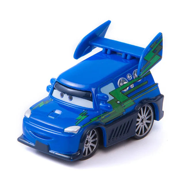 Cars Disney Pixar Cars Toy Lightning McQueen Jackson Storm Mater Sally Sheriff 1:55 Diecast Model Car Toy Children Birthday Gift