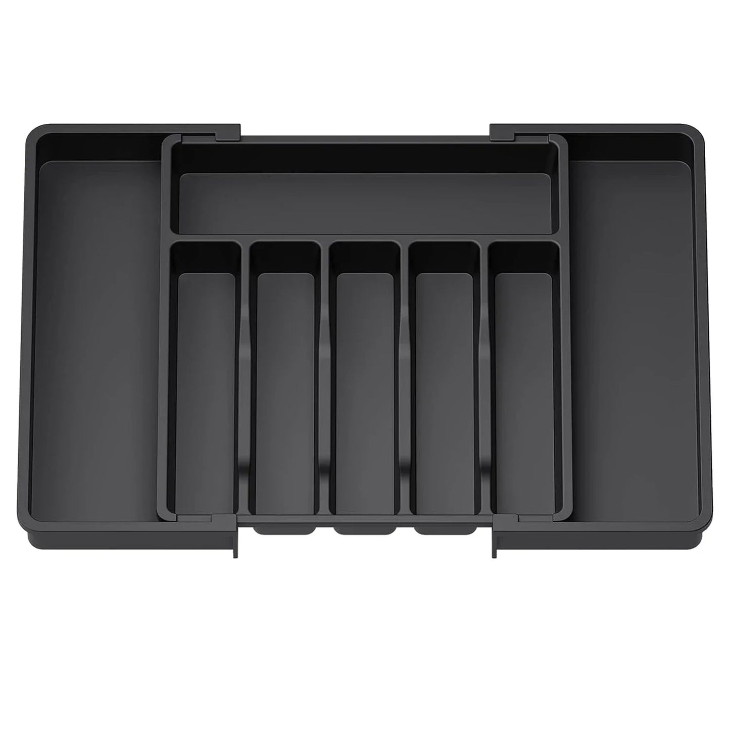 1Pc Expandable Kitchen Drawer Organizer - Adjustable Retractable Cutlery Storage Box with Dividers for Utensils,Drawer Organizer
