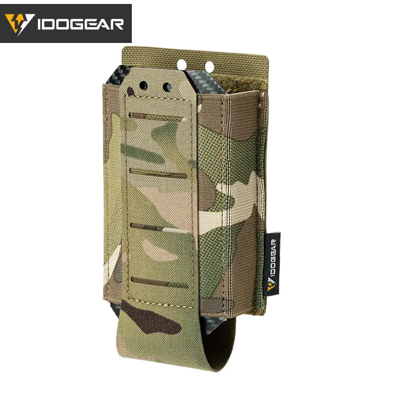IDOGEAR Tactical Single LSR 556 Mag Pouch Mag Carrier MOLLE Pouch Laser Cut Tool Bags 35135