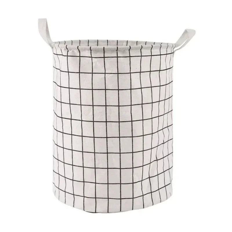 Household Dirty Clothe Basket Large Collapsible Laundry Basket Foldable Waterproof Bathroom Laundry Organizer Toy Storage Bucket