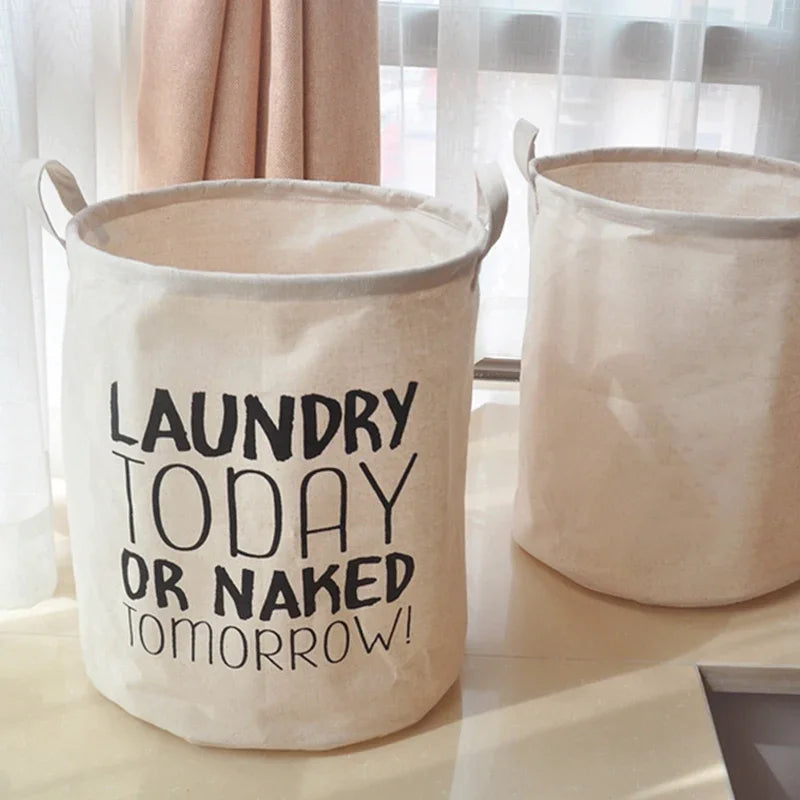 Household Dirty Clothe Basket Large Collapsible Laundry Basket Foldable Waterproof Bathroom Laundry Organizer Toy Storage Bucket