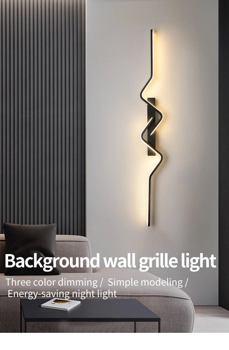 Modern Wall Light Long Decorative Lights Nordic Living Room lights For Wall Corridor Ceiling Light Home Decor Lighting Fixtures