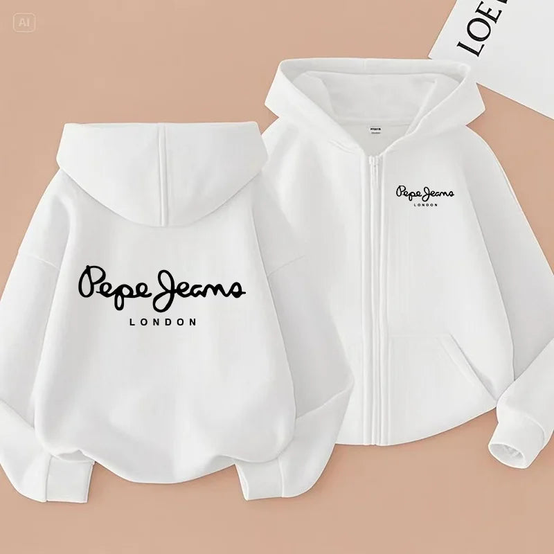 2026 men's and women's cardigans, hooded zippered hoodies, sportswear, casual, fashionable, playful, loose outerwear clothing