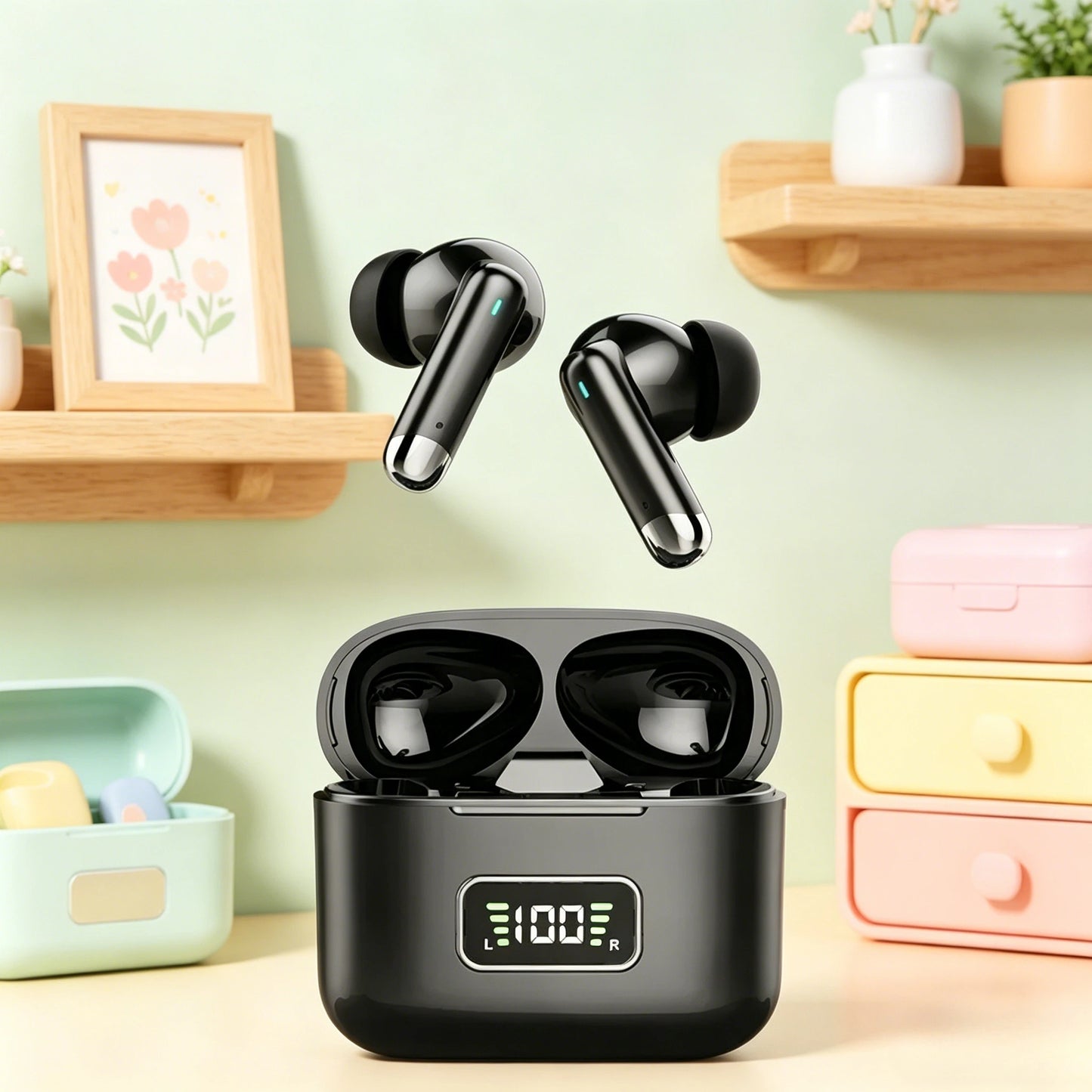 X89 Bluetooth headset Wireless Headphones Sport Earphones Waterproof Noise Reduction in-ear Wireless Earbuds With Mic