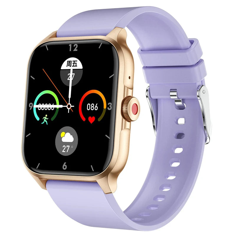 Lenovo QX15 Smart Watch Men & Women Full Touch Screen Sport Fitness Watch Man Waterproof Bluetooth For Ios Android Smartwatch