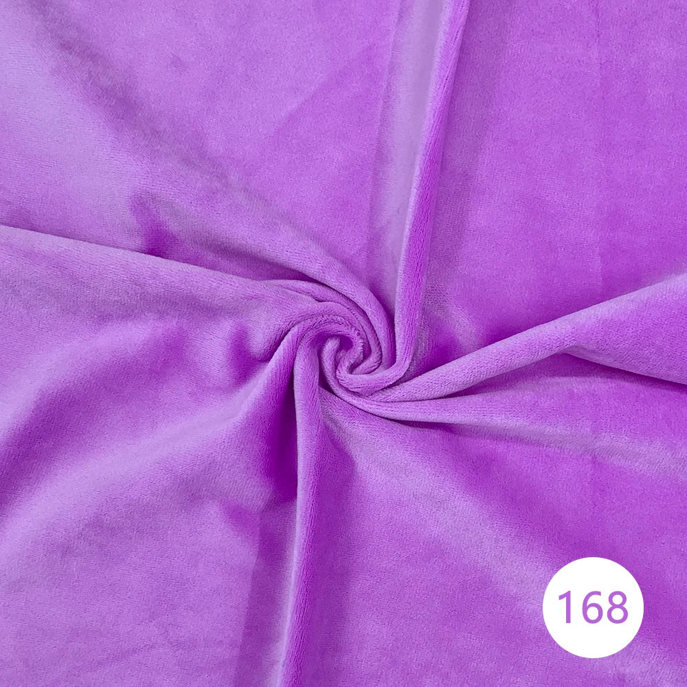 1.5mm Super Soft Short Plush Fabric Thick Crystal Super Soft Flannel Plush Toy Handmade Diy Fabric 45x50cm