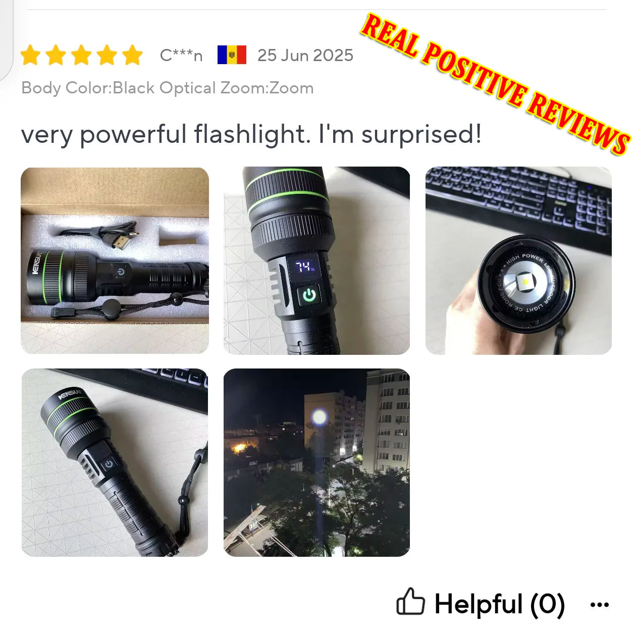 hit product long-range kilometer ultra bright flashlight, outdoor waterproof high-power strong light flashlight, rechargeable