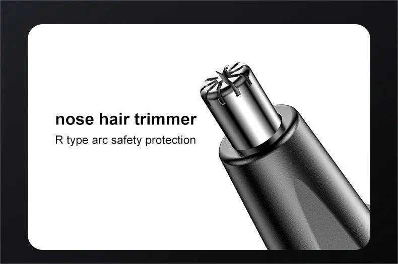 Electric Shaving Nose Ear Trimmer Safe Face Care Rechargeable Nose Hair Trimmer for Men Shaving Hair Removal Razor Beard