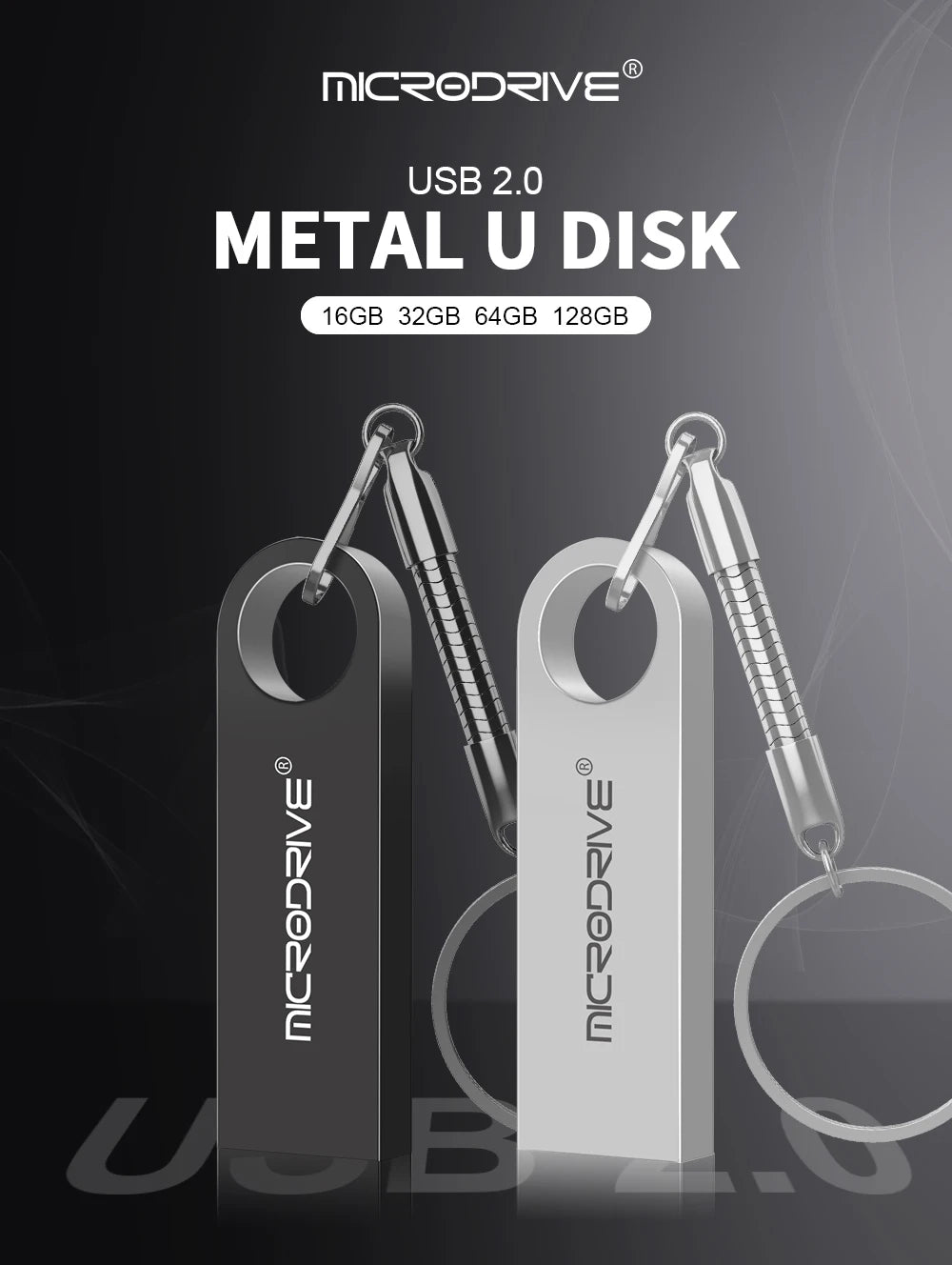 high speed memoria flash drive 8GB 32GB pendrive 128GB 64GB waterproof pen drive flash usb 2.0 metal stick key Custom logo