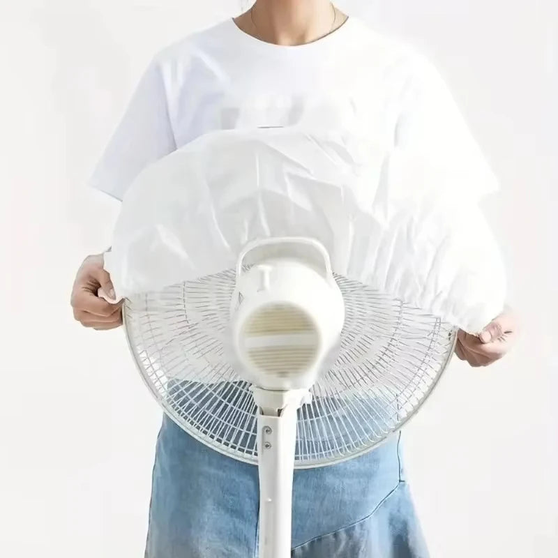 1/2Pcs Universal Fan Dust Cover Washable Household Electric Vertical Floor Fan Dustproof Covers Damp-Proof