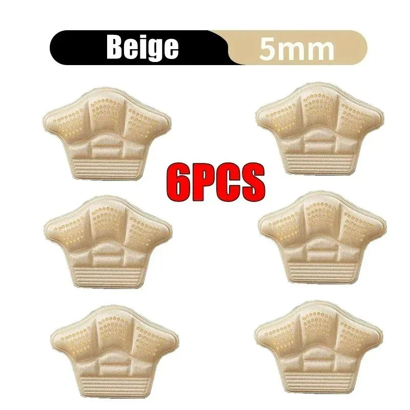 Heel Stickers Heel Protectors Sneaker Shrinking Size Insoles Anti-wear Feet Shoe Pads Adjust Size High Heel Cushion Inserts