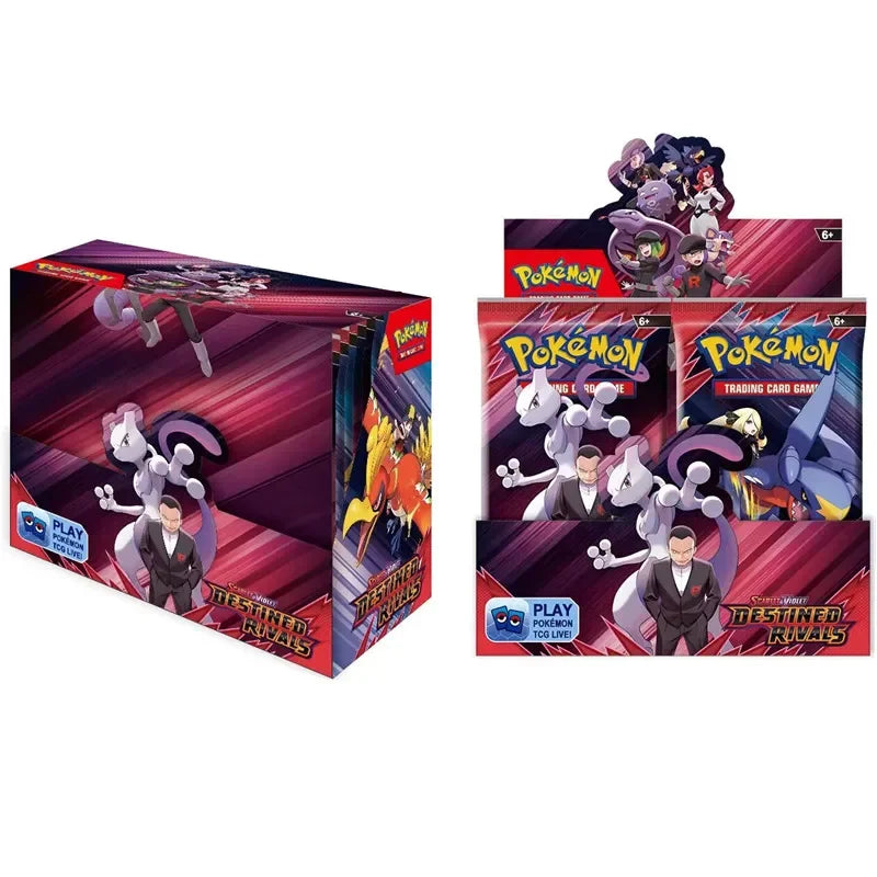360Pcs Pokemon Card Prismatic Evolutions PHANTASMAL FLAMES Scarlet Violet 151 Black Bolt English Booster Battle Transaction Card