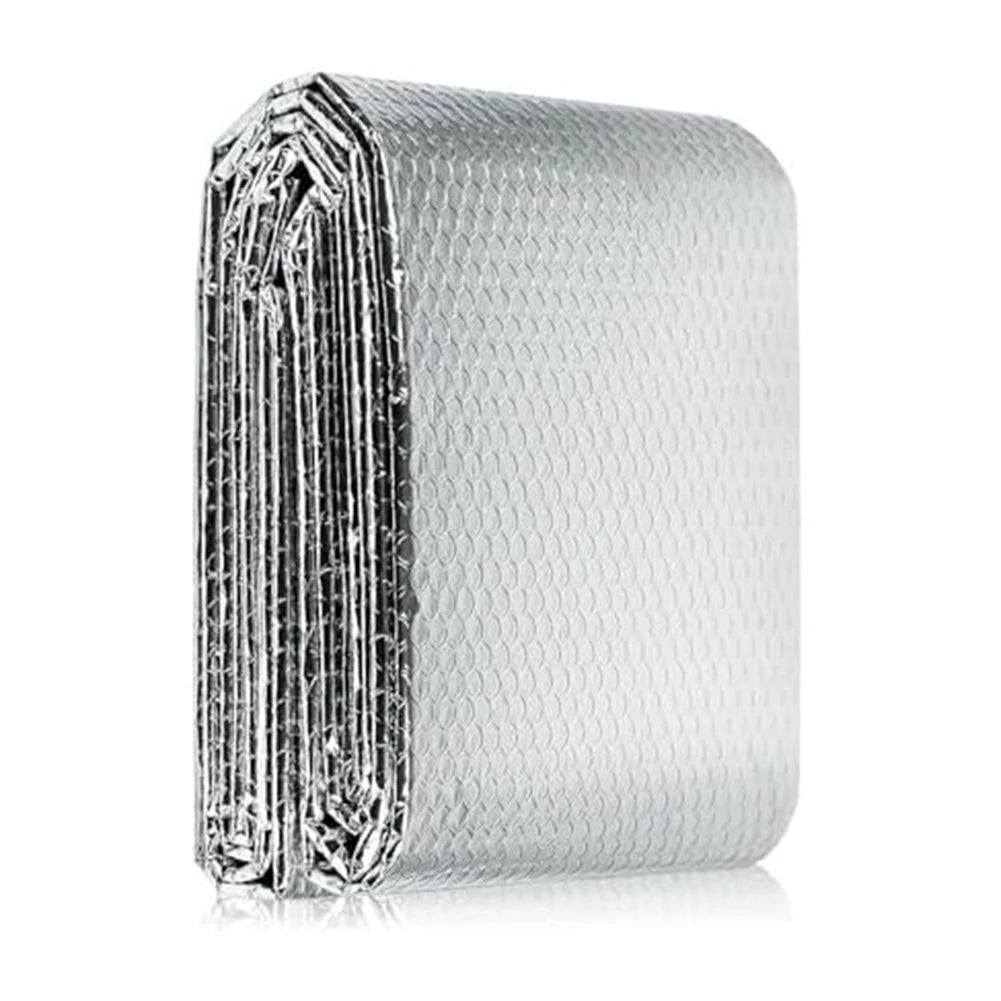 0.6m By 1.2m Radiator Aluminum Foil Insulation Sheet Double Sided Reflective Heat Barrier For Walls And Floors