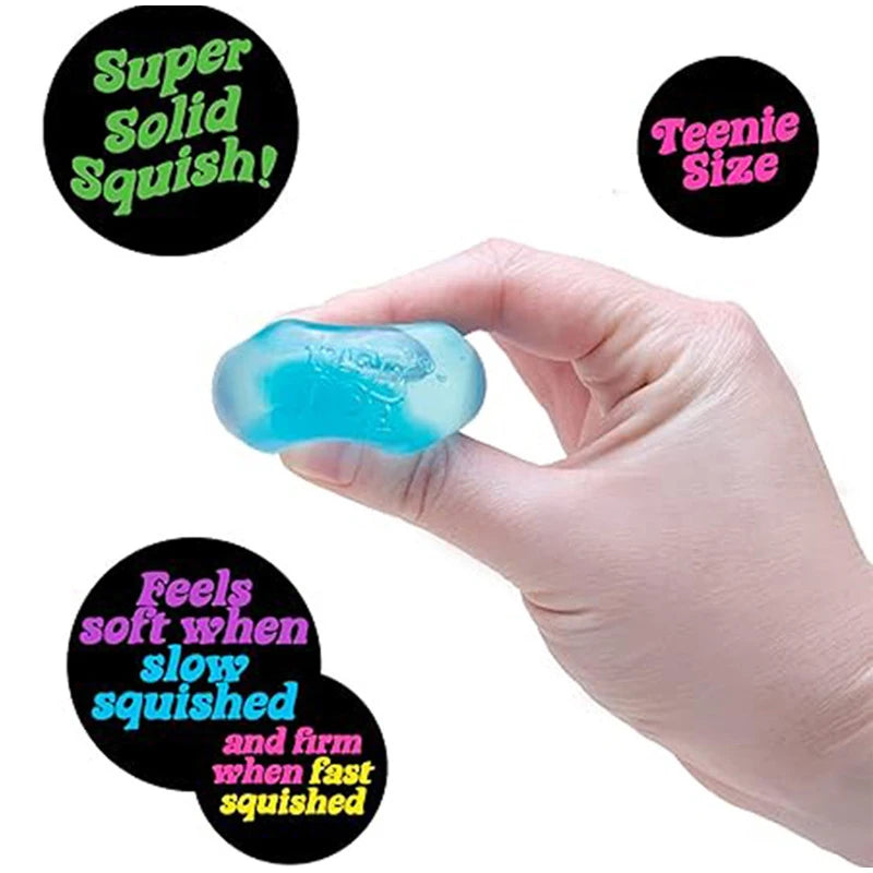 Schylling Needoh Nice Cube Sensory Stress Reliever Fidget Tool for Anxiety &Focus Desk for Adults & Anti-Anxiety Squeeze Kids