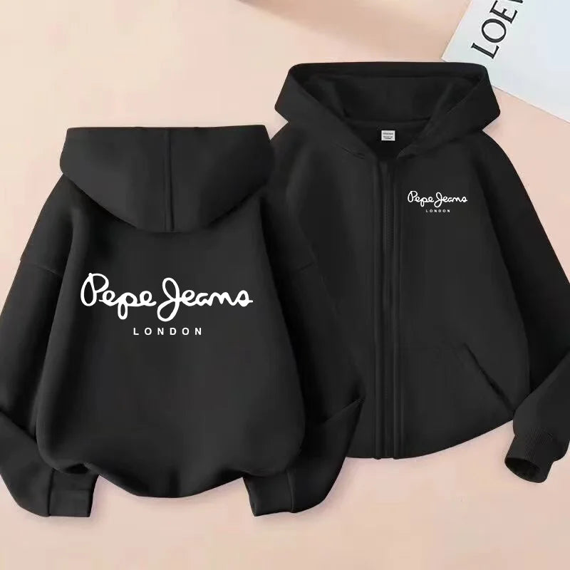 2026 men's and women's cardigans, hooded zippered hoodies, sportswear, casual, fashionable, playful, loose outerwear clothing