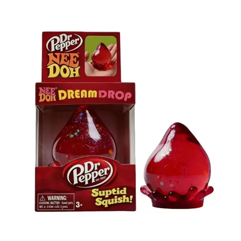 Needoh Nice Cube Dream Drop Jelly Cube Squish Toy Slow Rebound Desktop Ornament Non-toxic Antistress for Adults Kids Relax Gift