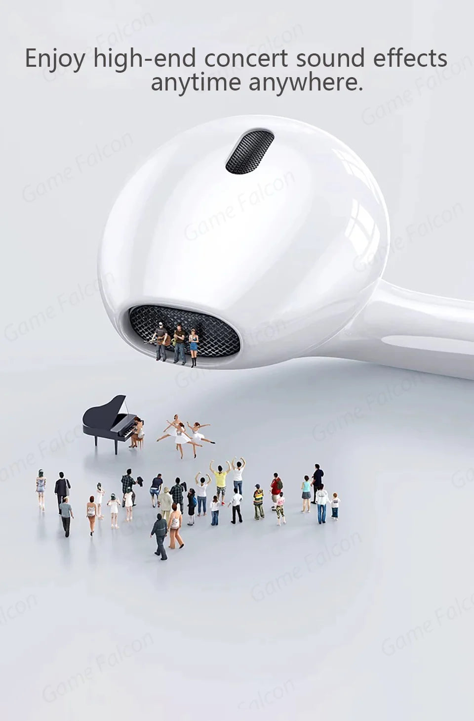 For Apple iPhone 15 14 13 Pro High-Fidelity Bluetooth Wired Headset Type-C 3.5mm Suitable For Samsung Xiaomi ipad Tablet
