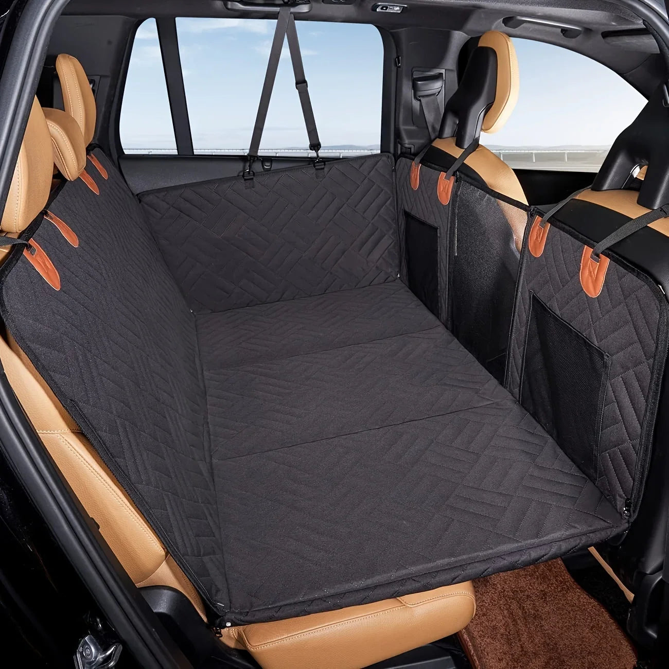 2026 Hot Dog Seat Cover Car Pet Seat Cover Waterproof Pet Seat Cover Hammock Scratch-Proof Non-Slip Durable Soft Pet Backseat Co