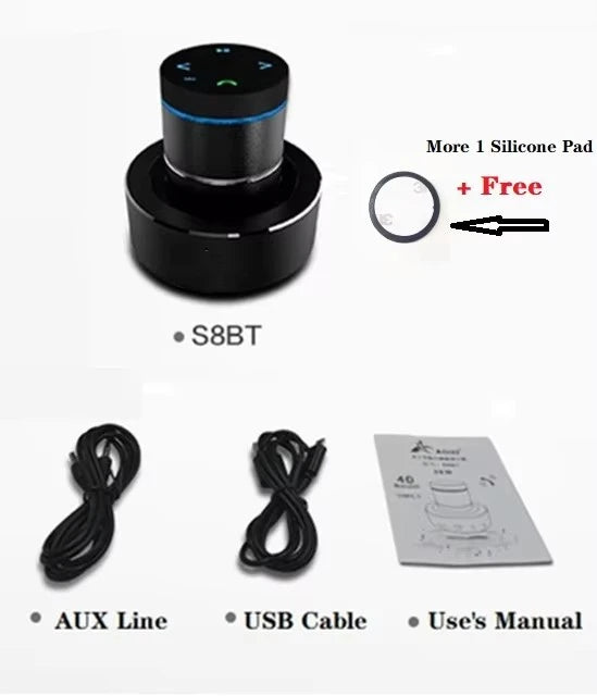 Adin 26W Vibro Wireless Bluetooth Speaker Anti-Neighbor Strong Vibration Effect Subwoofer Sound Box for Music Audio Loudspeakers