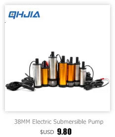 Submersible Bilge Pump 12v 24V 1100GPH 750GPH 500GPH Mini Electric Water Pump Used In Boat Seaplane Motor Homes Houseboat