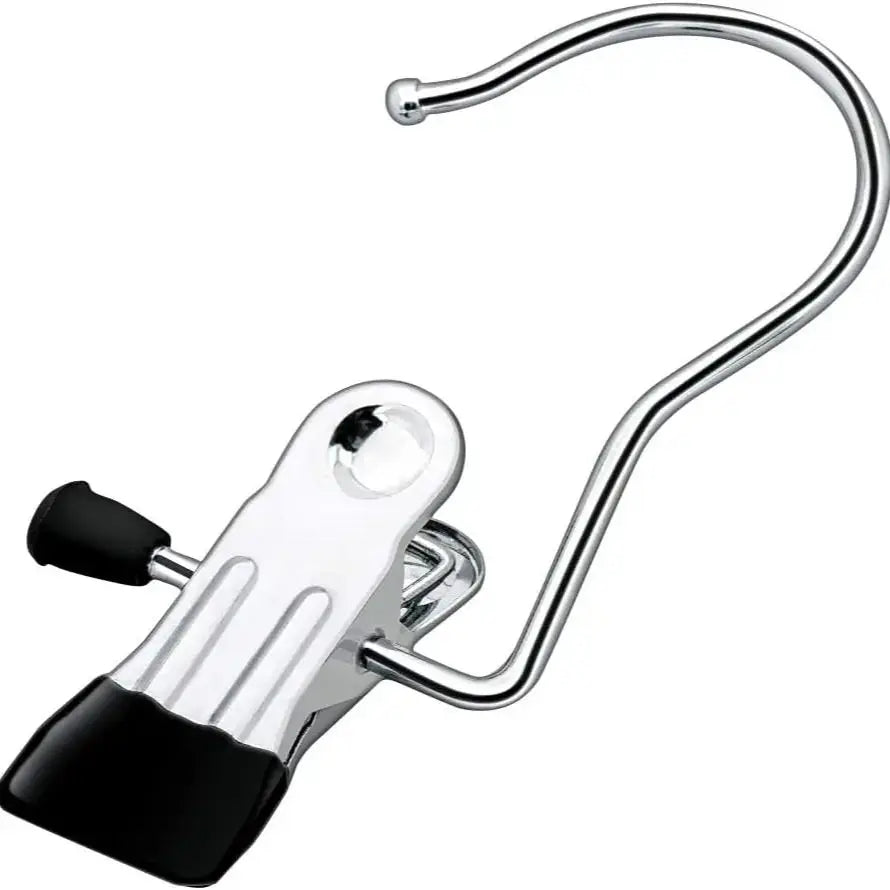 2025 New Stainless Steel Boot Hangers Clips - Heavy Duty Rust-Proof Clothes Pins for Closet, Laundry, Travel - 10 Pack Durable P