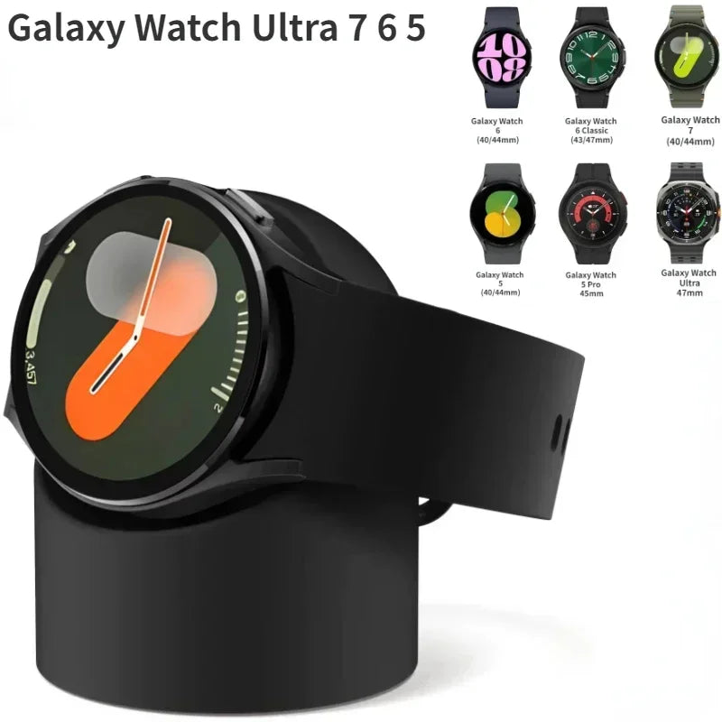 Hot Desktop Ornaments Silicone Watch Charging Stand 8/7 40/44mm Super 47mm Charging Stand Storage Stand Watch 6/8 Classic 47/43m