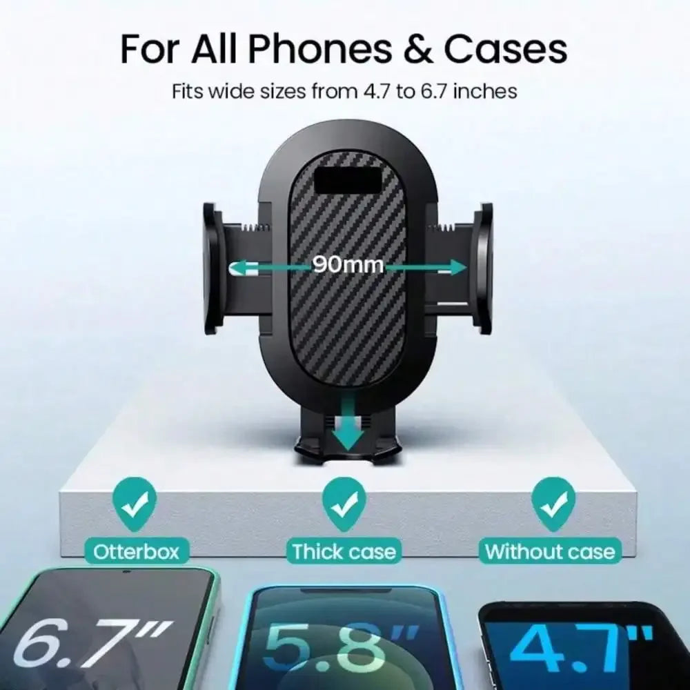 1PC Car Dashboard Navigation Bracket - Suction Cup Mobile Phone Support for Dashboard or Air Outlet