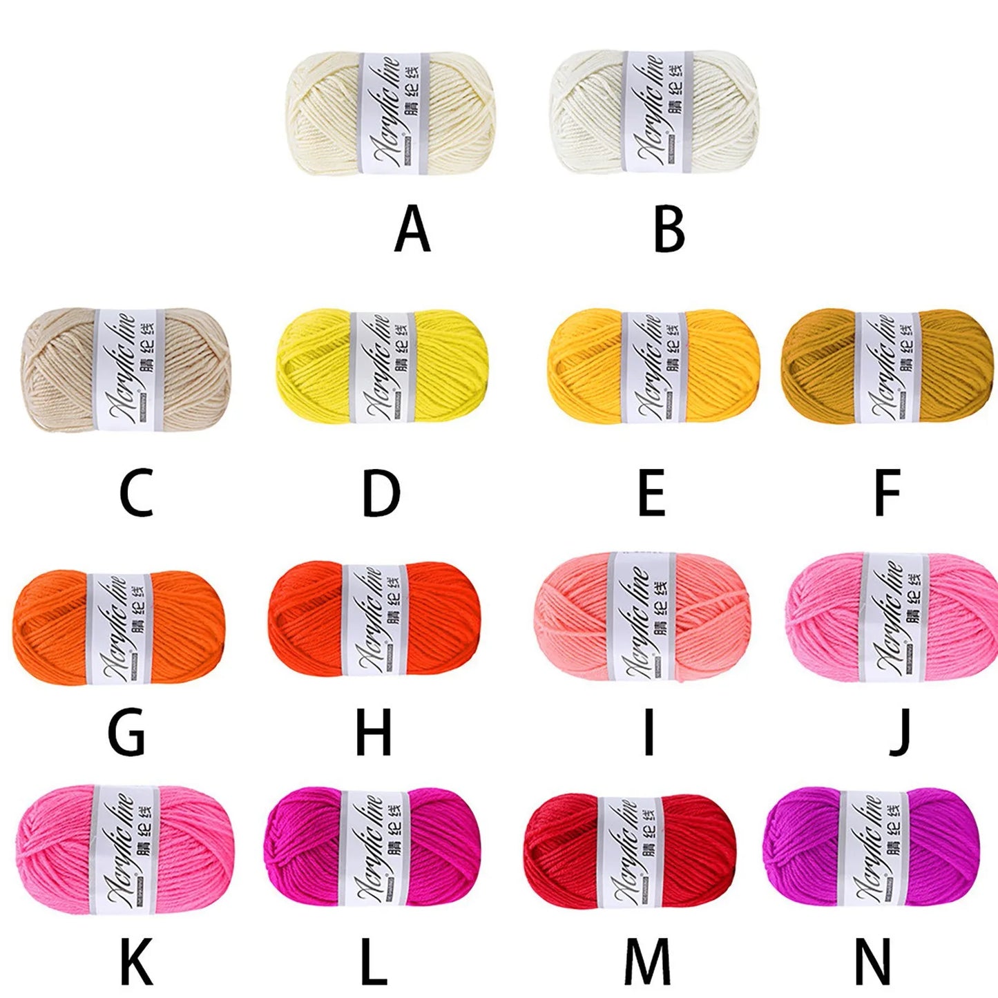 50g Chunky Wool Roving Scarf Knit Wool Yarn Thickness Warm Hat Household Children Scarf Hat Soft Thick Crochet Thread