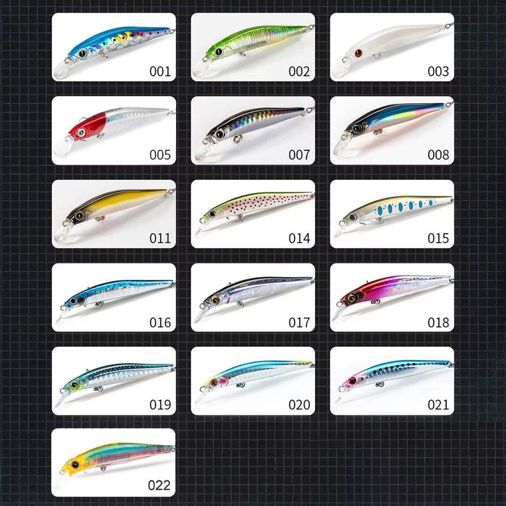 Hunthouse Trout Fishing Lure Sinking Jerkbait 70/80/105mm 7/8.5/18.5g Artist Minnow Sea Fishing Bait Twitch Hard Lure For Bass