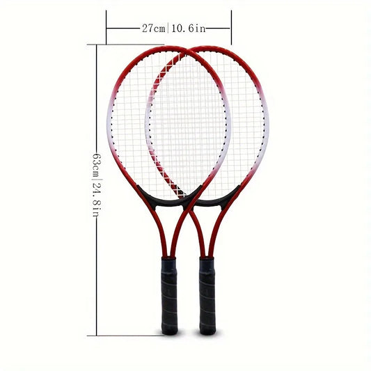 Adult Beginner Tennis Racket Trainer with Line Auto-Return Single Player Tennis Racket Set for Training