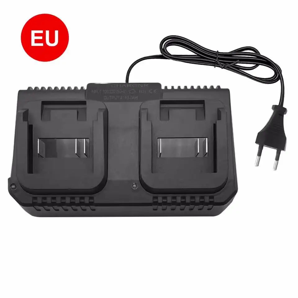 Dual Slot Charger 18V 21V Li-ion Battery Charger for Makita BL1415 BL1815 BL1830 BL1850 Electric Drill Power Tools EU US Plug