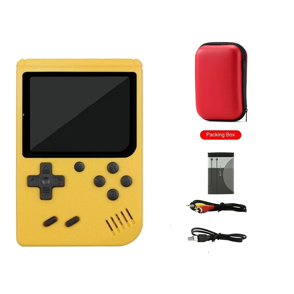 Classic Retro Video Pocket Games Console Lcd Screen Built-in 400 Handheld Or Gamepad Mini Game Player for Boy Christmas Gift
