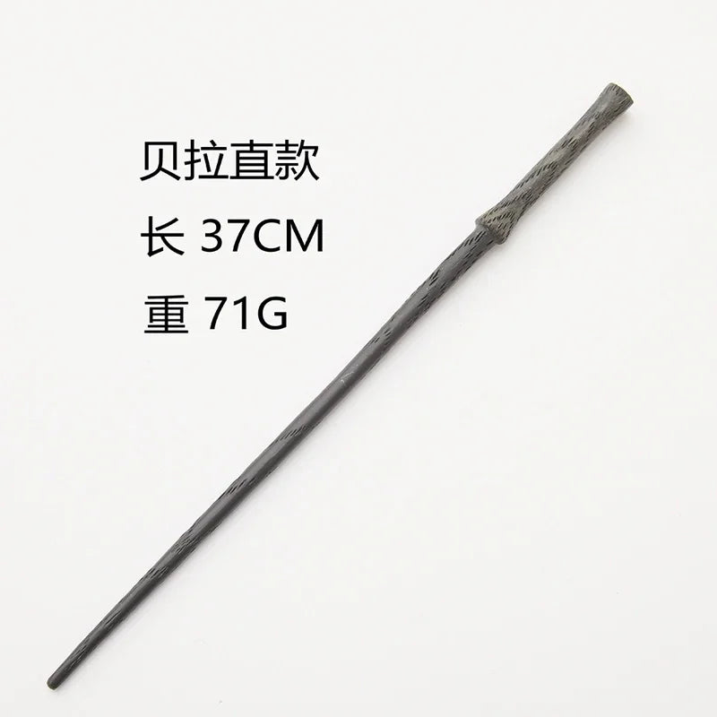 New Anime Cosplay Metal Core Magic Wand Harri Decoration Toy Accessories For Bacchetta Di Plastic Pottee Magic Stick