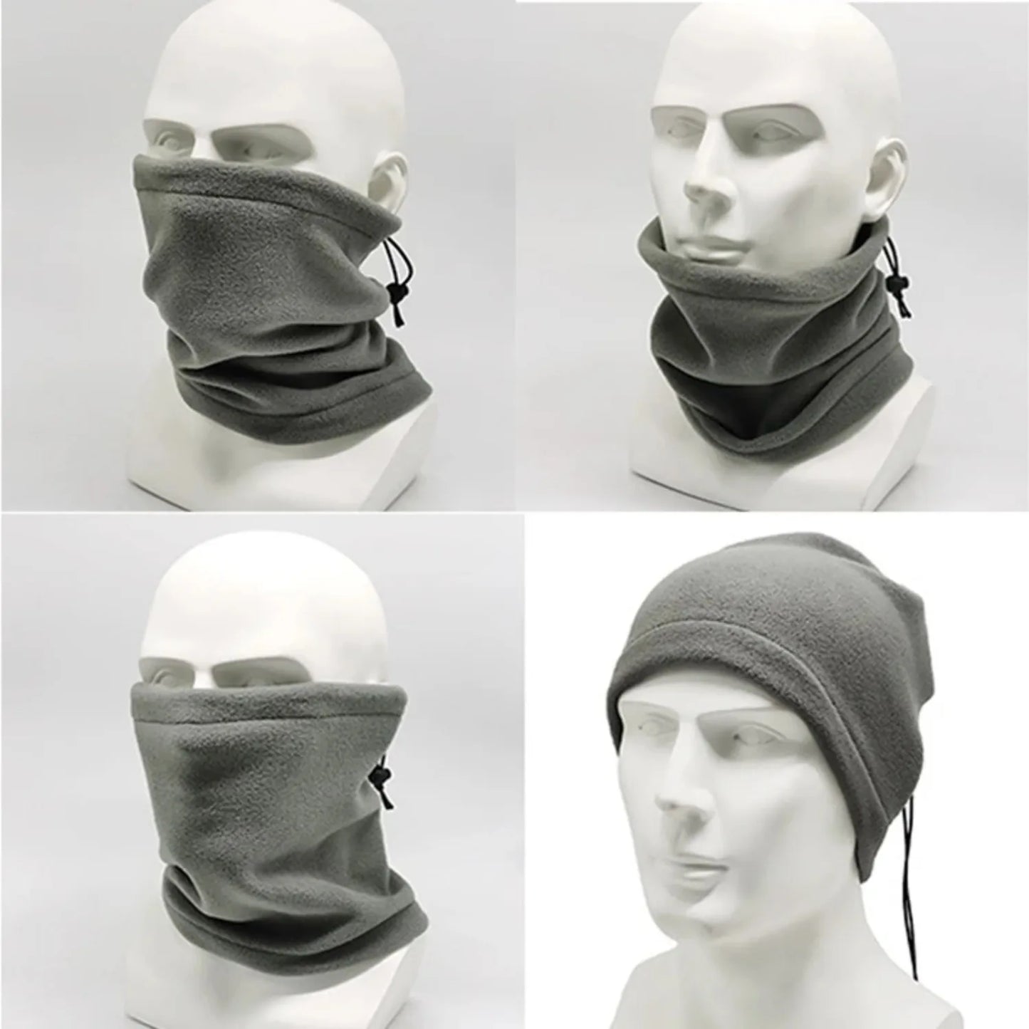 Neck Warmer Gaiter for Men Women Windproof Cold Proof Tube Scarf Half Face Mask for Motorcycle Biker Cycling Skiing Hiking