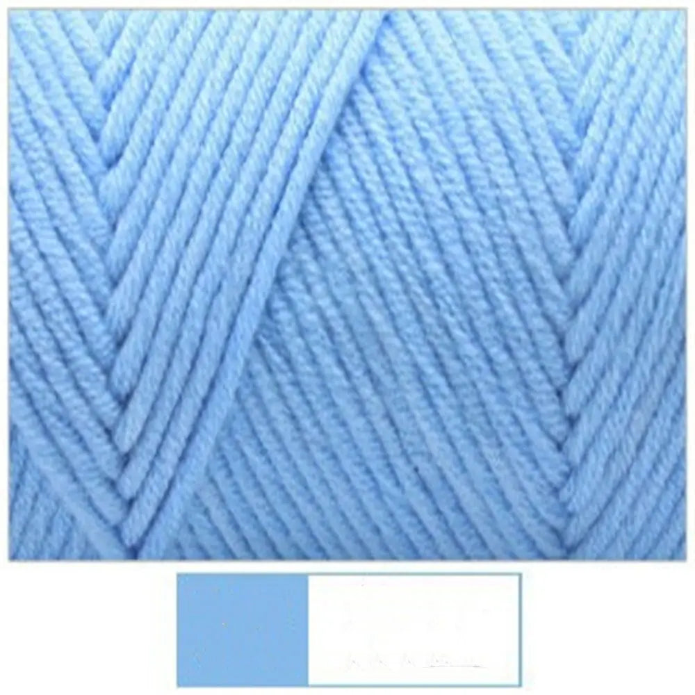 Lover Scarves Handmade 100g Hand Knitting DIY Knitting Chunky Crochet 8 Ply Thread Milk Cotton Yarn Woolen Yarn