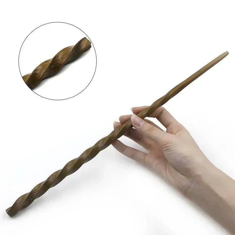 New Anime Cosplay Metal Core Magic Wand Harri Decoration Toy Accessories For Bacchetta Di Plastic Pottee Magic Stick