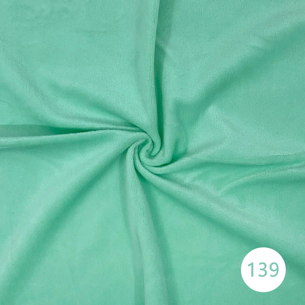 1.5mm Super Soft Short Plush Fabric Thick Crystal Super Soft Flannel Plush Toy Handmade Diy Fabric 45x50cm