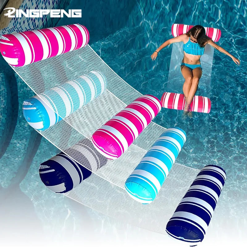 Swimming Water Sofa Inflatable Hammock Floating Water Inflatable Mat Pool Party Accessories Water Floating Inflatable Mat
