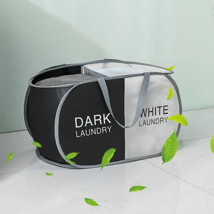 Large Foldable Laundry Basket Fabric Sorting Hampers with Handles Collapsible Clothes Organizer for Home/Bathroom/Dorm
