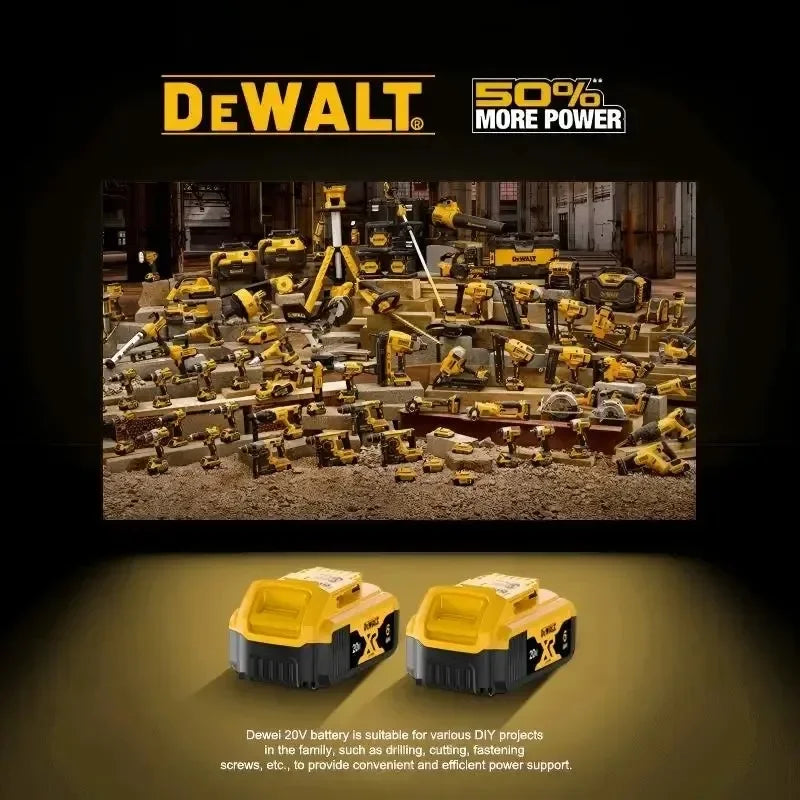DeWALT Original Battery 20V/60V 6Ah 9Ah MAX FlexVolt for DCB606 DCB205 DCB206 DCB209 DCB182 Power Tool