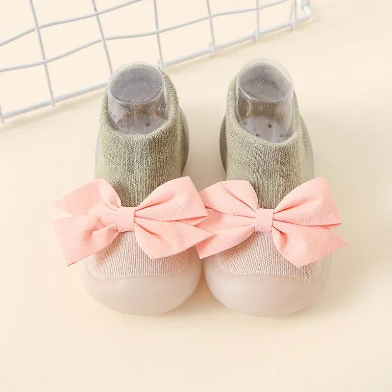Baby Socks Shoes Infant Cute Cartoon Kids Boy Shoes Soft Rubber Sole Child Floor Sneaker BeBe Booties Toddler Girls First Walker