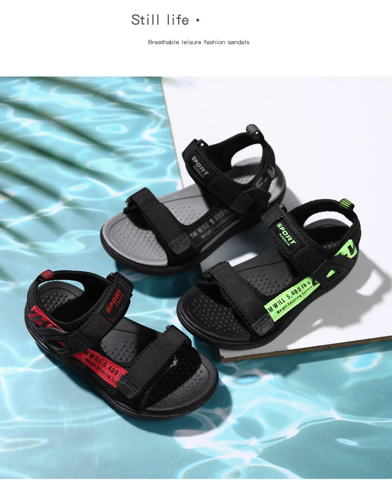 Hot Sale Summer Children Sandals Fashion Sneakers Boy Girls Outdoor Beach Shoes Kids Non-Slip Footwear Sandals
