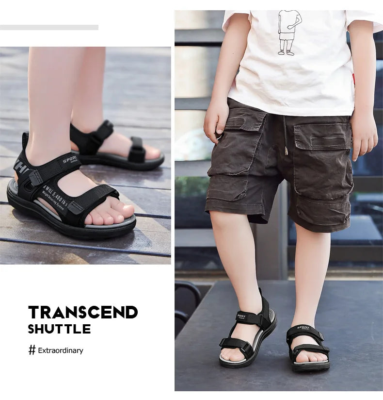 Hot Sale Summer Children Sandals Fashion Sneakers Boy Girls Outdoor Beach Shoes Kids Non-Slip Footwear Sandals