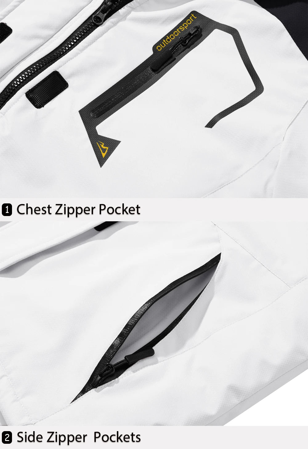 TACVASEN Winter Waterproof Ski Snowboard Jacket Womens Thermal Heavy Fleece Jackets Casual Work Rain Coat Windbreaker Parka