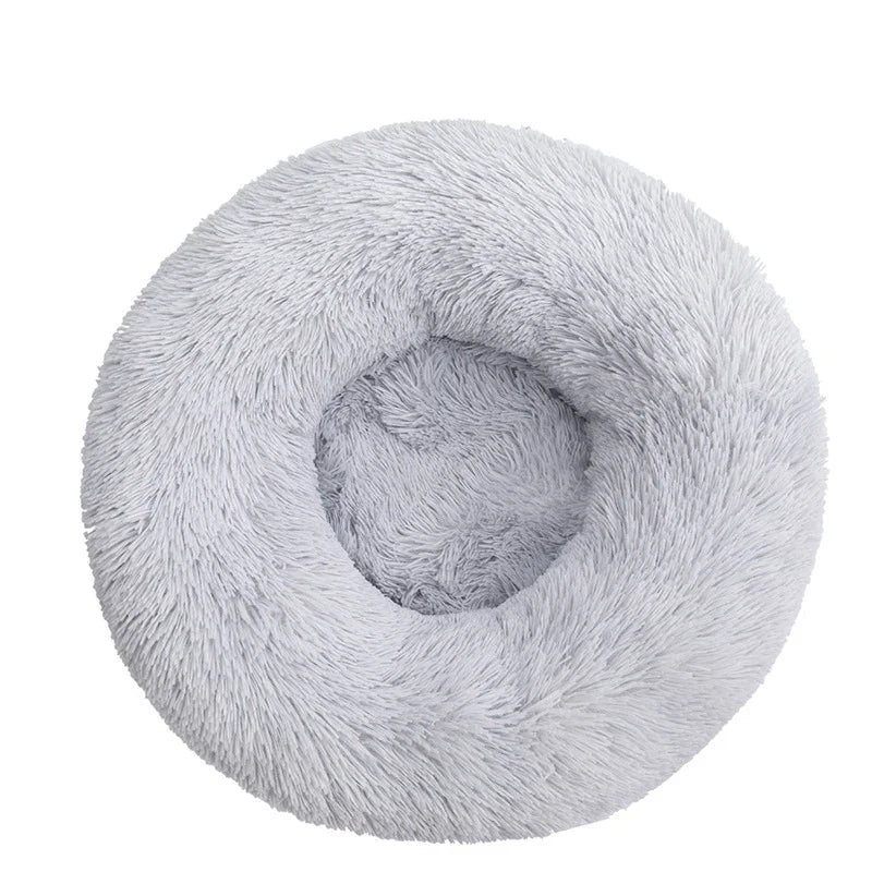 Super Soft Dog Bed Plush Cat Mat Dog Beds For Large Dogs Bed Labradors House Round Cushion Pet Product Accessories