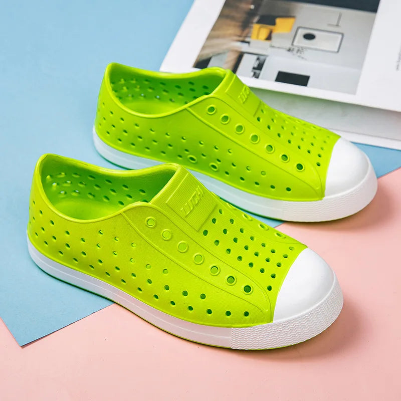 New Summer Kids Cave Shoes Boys Girls Slippers Sandals children Two Wear Antiskid Lightweight Beach Shoe Sneaker Water Shoe