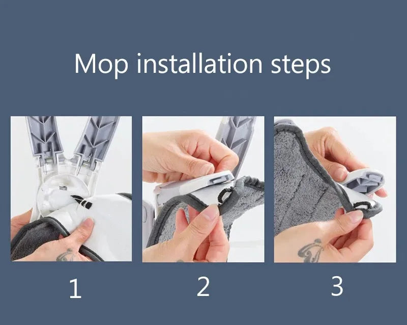 X-type Flat Floor Mop for Hardwood Wood Ceramic Tiles Home 360 Degree Squeeze Mop Hand-free Wash Lazy Mop Home Cleaning Tools