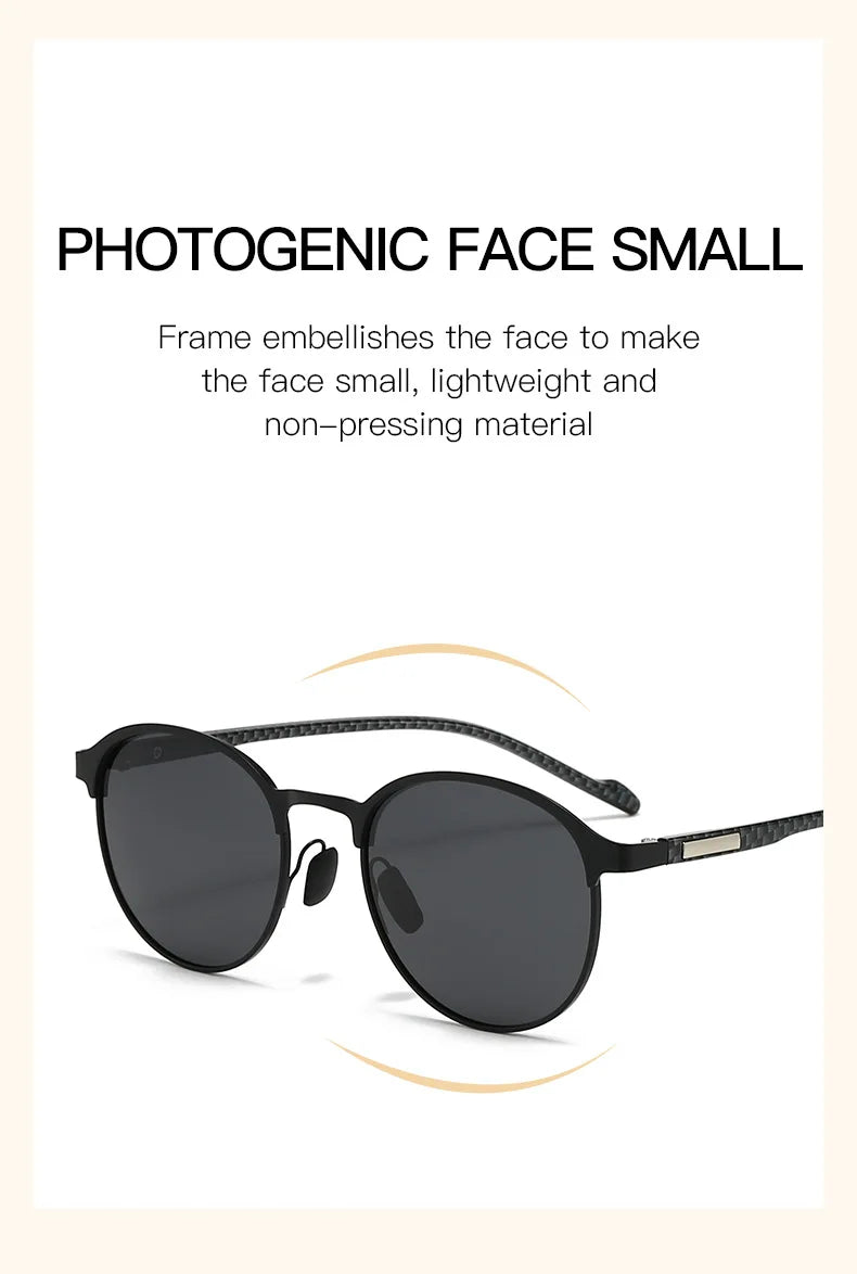 New Polarization Metal Sunglasses Glasses Fashion Dazzle Colour Half Frame Men Women Sport Bikes Bicycle Accessories Hiking