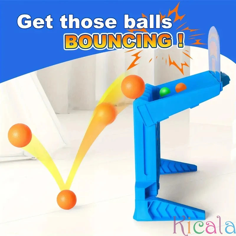 Children Bounce Game Jumping Ball Tabletop Toy for Kids 4 in a Row Parent-Child Interaction Board Game Educational Gift For Kids